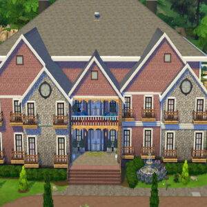 Sunset Valley, grande maison familiale par gleick
