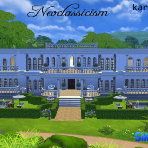 Neoclassicism, grand manoir néoclassique par kardofe