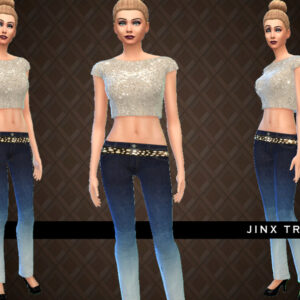 Jean dégradé (Exclusive wear) par JinxTrinity