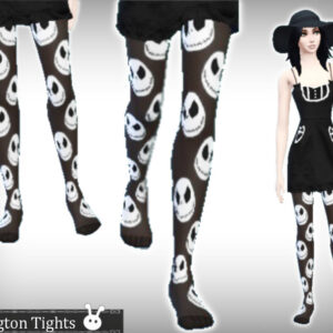 Collants Jack Skellington par XxNikkibooxX