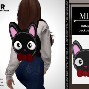 Sac à dos chaton style Sims 4 exclusif My Darling